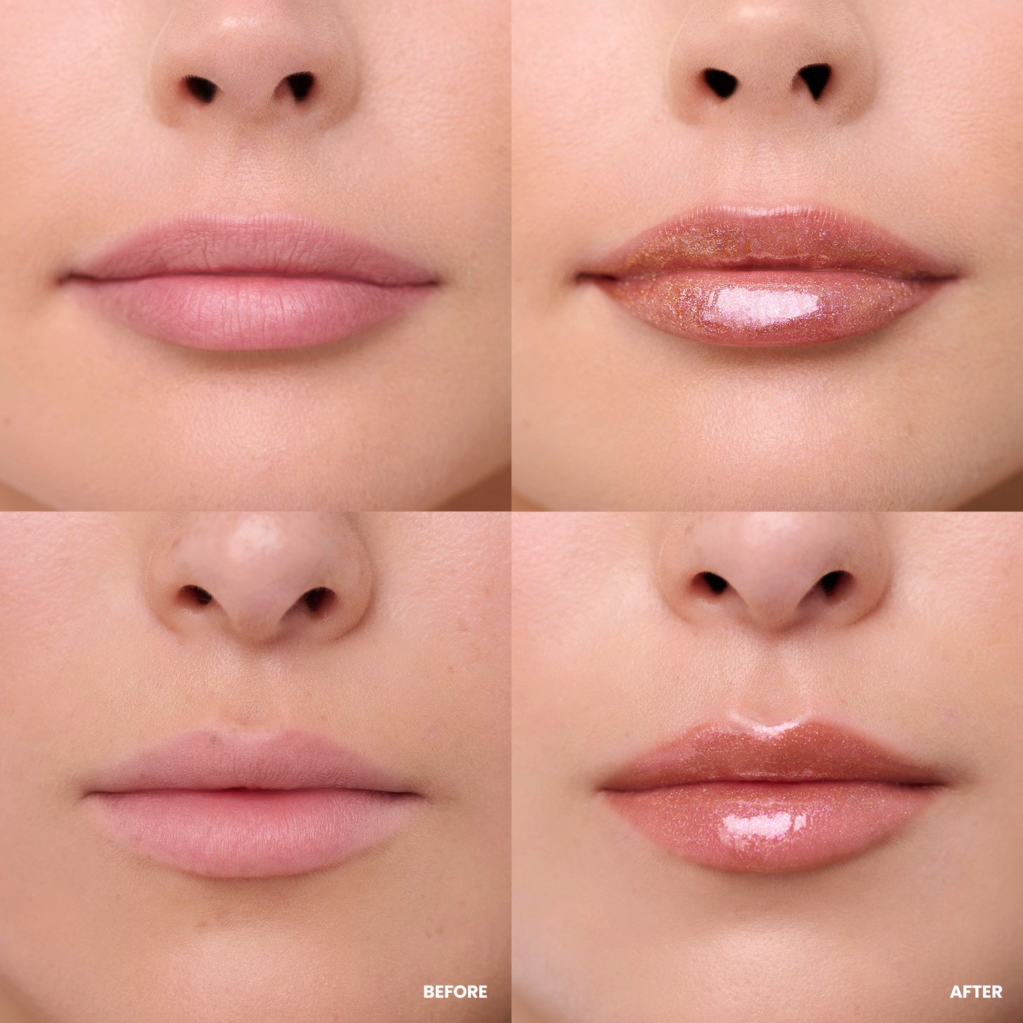 WONDER BLADING Top Gloss - Gold Glitter