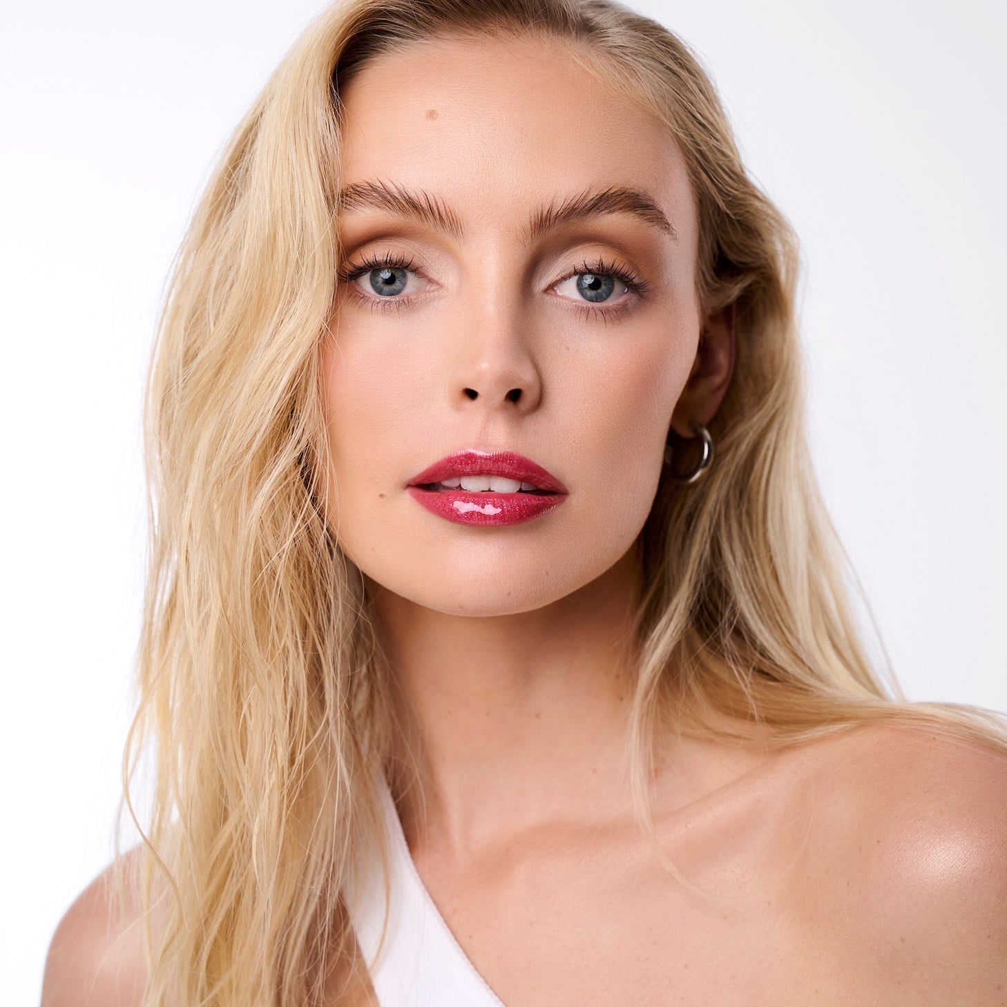 WONDER BLADING Top Gloss - Red Glitter