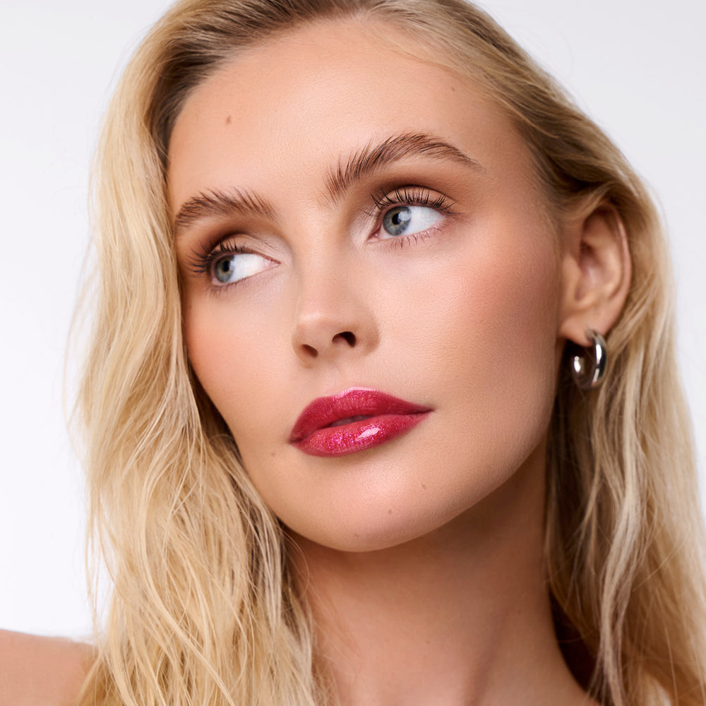 WONDER BLADING Top Gloss - Red Glitter – WONDERSKIN