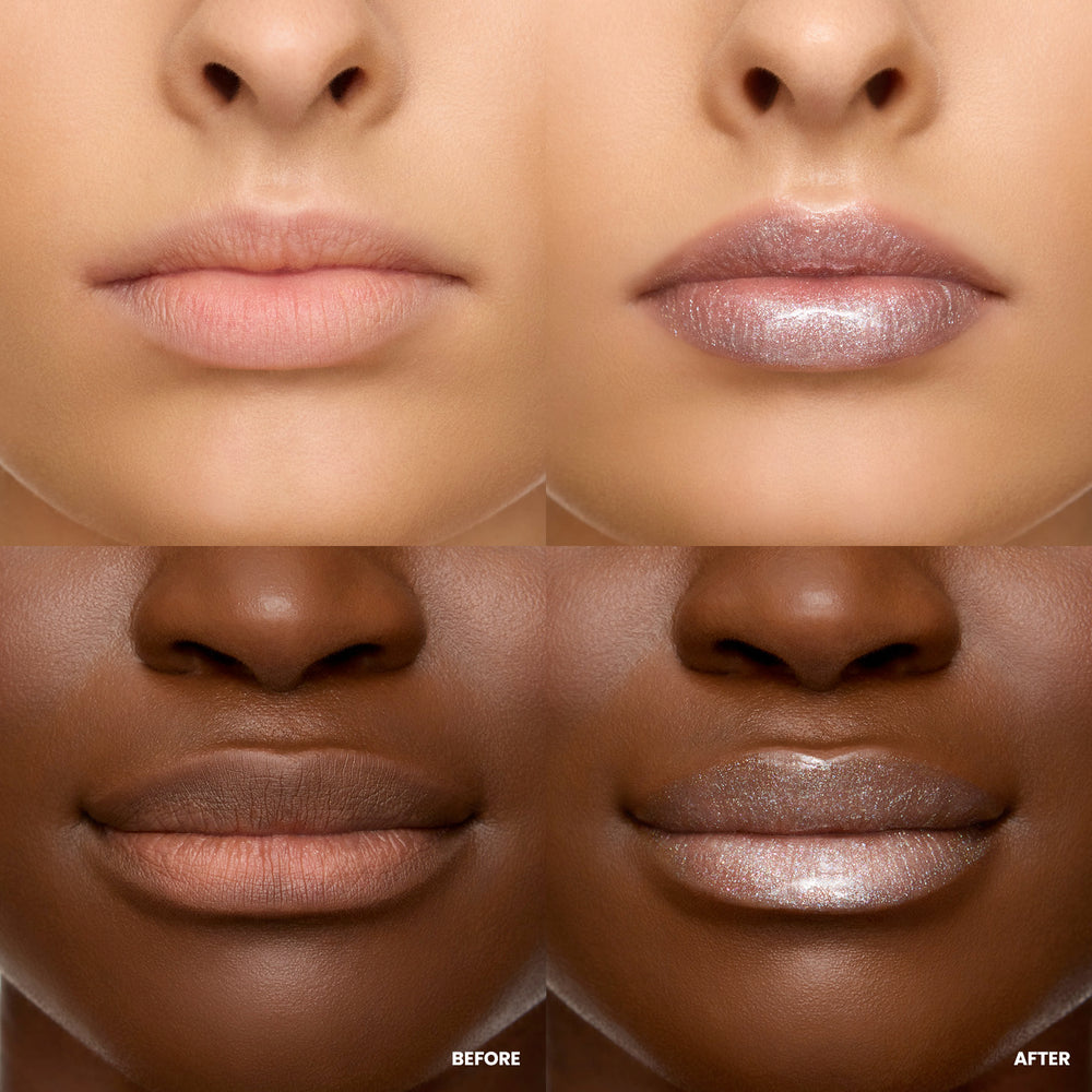 WONDER BLADING Top Gloss - Silver Glitter – WONDERSKIN