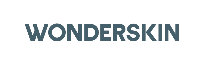 The picture wonderskin.com shows when its homepage is shared