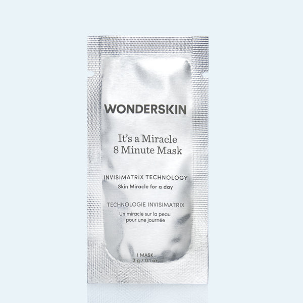 It's a Miracle 8 Minute Mask- Single Sachet – WONDERSKIN